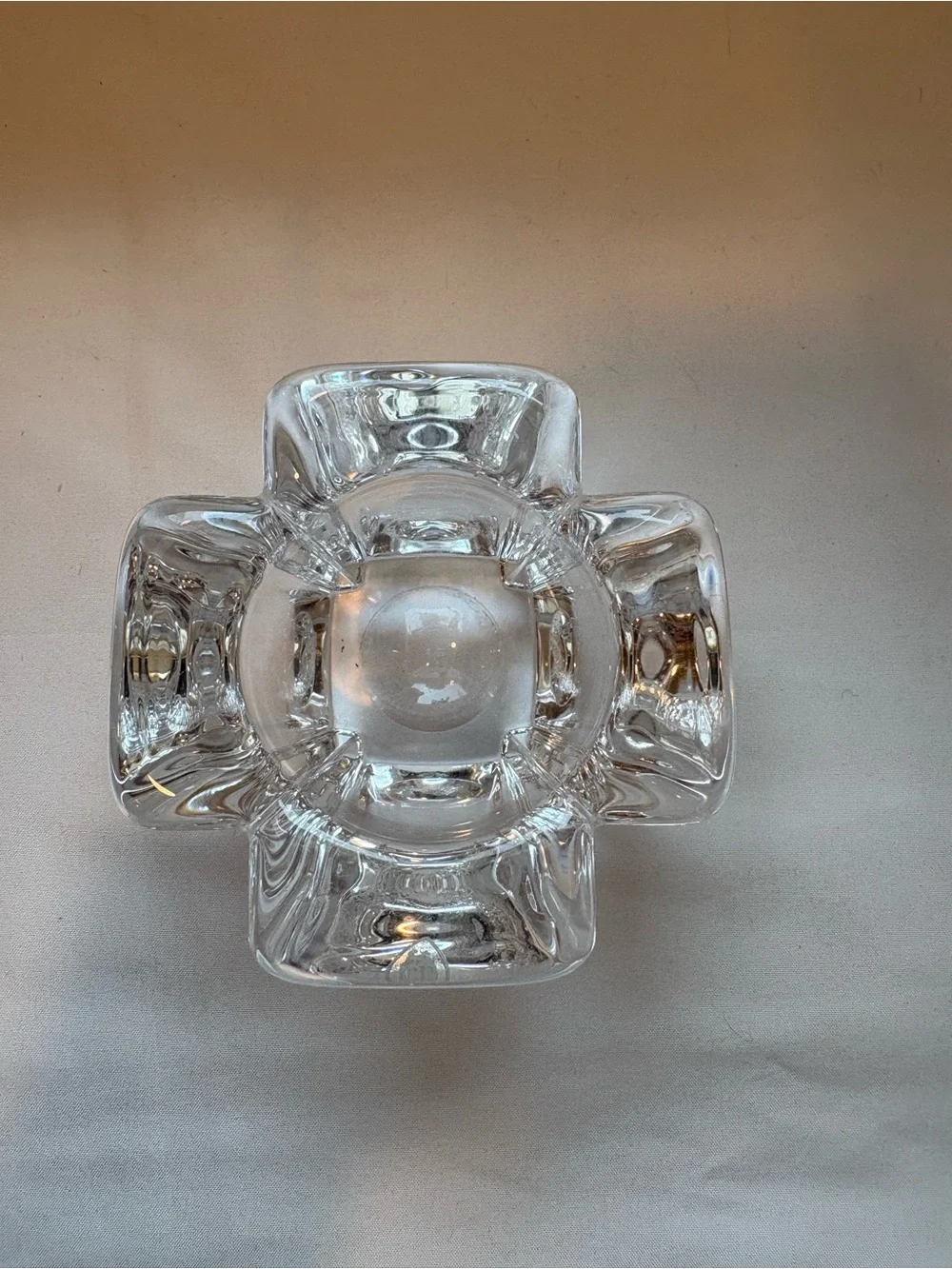 Orrefors crystal tea light